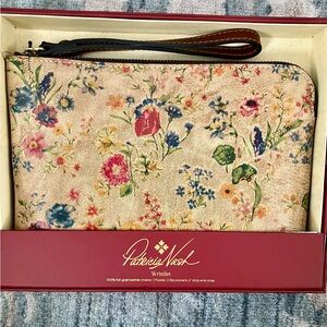 Patricia Nash Multicolor Floral Wristlet